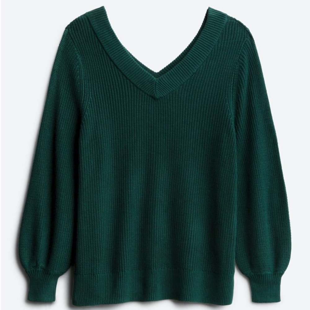 ADDITION ELLE Rutherferd Balloon Sleeve Pullover